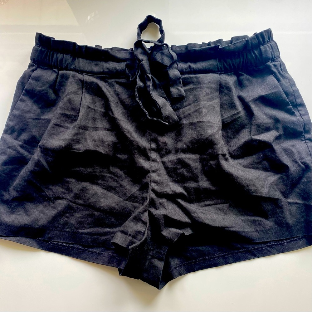 Black High Express Shorts